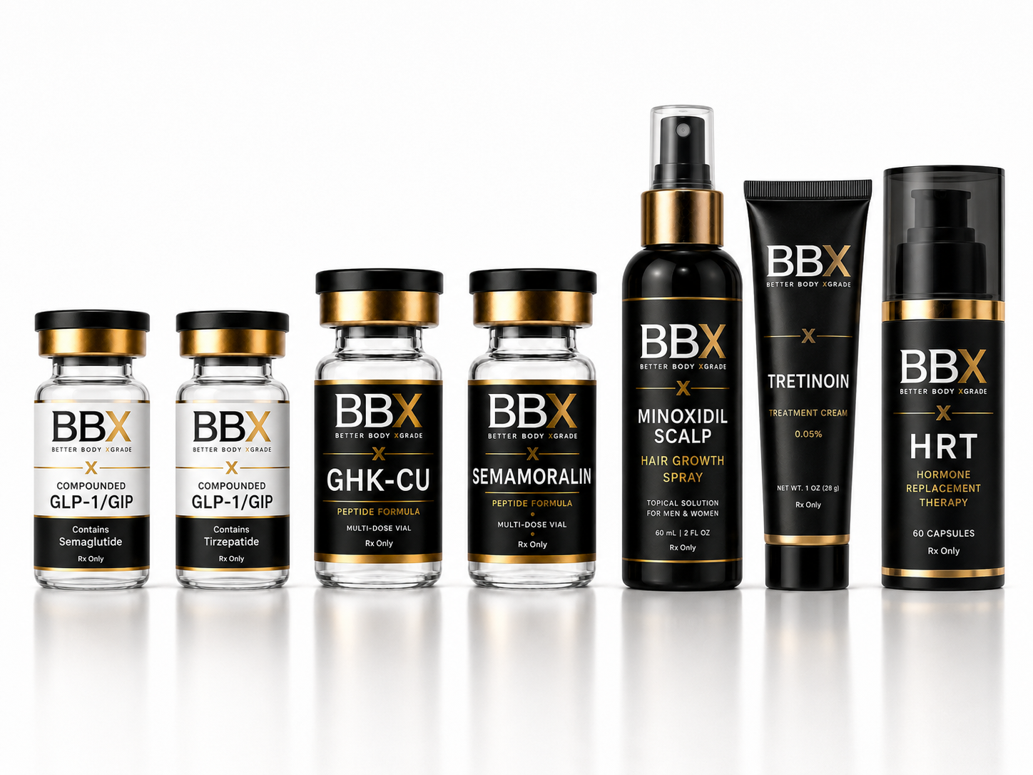 Existing BBX packaging concept artwork, not a confirmed product or medication list.